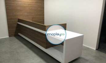 Imagem 3: Layout Mobiliado pronto para uso com Recepção, Copa e Banheiros