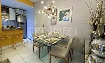 Imagem 2: Apartamento no Calhau de 49m² Porcelanato e Torre com Elevador 02 Quartos MKT**21*TR14181