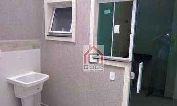 Imagem 6: Cobertura com 2 dormitórios à venda, 100 m² por R$ 480.000 - Vila Camilópolis - Santo Andr