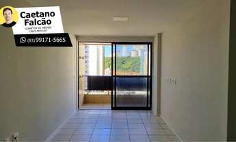 Imagem 2: Apartamento em Cabo Branco - para alugar - com varanda, 03 quartos sendo 01 suíte + DCE, 1
