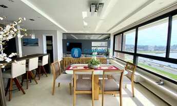 Imagem 3: R)Apartamento com vista mar exuberante, sendo 03 suítes no Centro de São José/SC