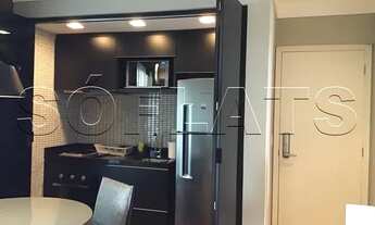 Imagem 4: Flat para locação completo, com cozinha, prox a Av. Jornalista Roberto Marinho