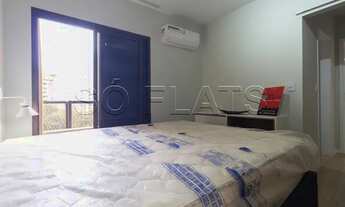 Imagem 7: Flat disponível para locação no Paulistânia contendo 42m², 1 dormitório e 1 vaga de garage