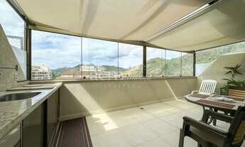 Imagem 8: Granja Brasil. Impecável cobertura mobiliada, sol da manhã