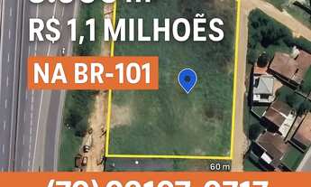 Imagem: Terreno de esquina na BR-101