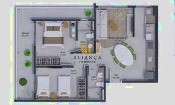 Imagem 2: Apartamento em Estreito, Florianópolis/SC