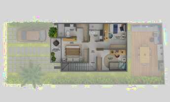 Imagem 5: Casa para Venda em Serra, Morada de Laranjeiras, 3 dormitórios, 1 suíte, 3 banheiros, 2 va