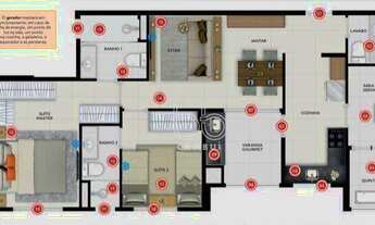 Imagem 2: Apartamento com 2 dormitórios à venda, 82 m² por R$ 690.000,00 - Jardim Proença - Campinas