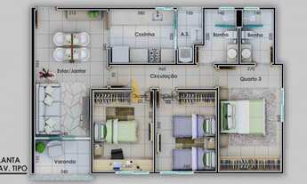 Imagem 3: Excelente apartamento de area privativa no Nova Suica!