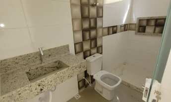 Imagem 4: Casa Linear 3 quartos sendo uma suíte duas vagas de garagem porcelanato Santa Mônica Guara