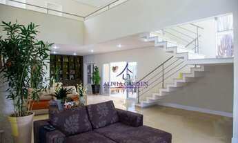 Imagem 5: Sobrado com 5 dormitórios à venda, 518 m² por R$ 3.800.100,00 - Alphaville - Santana de Pa