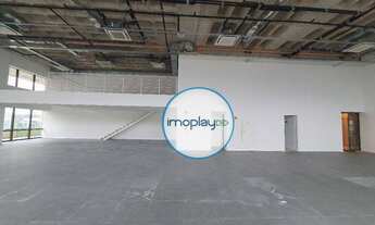 Imagem 5: Conjunto comercial com 409,93 m² de área útil em vão livre com pé direito duplo com mezani