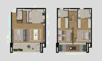Imagem 6: Apartamento Duplex à venda, 136 m² por R$ 2.304.292,80 - Pinheiros - São Paulo/SP