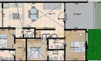 Imagem 2: Casa com 3 dormitórios à venda, 118 m² - Condomínio Terras de São Francisco - Sorocaba/SP