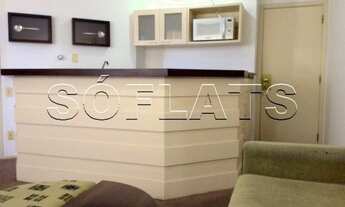 Imagem 5: Apartamento Monte Cattini para locação com 35m² contendo 1 dormitório e 1 vaga de garagem