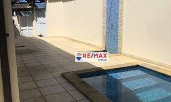 Imagem 4: Casa linear com 3 quartos térreos, 1 suíte closet (opçao de mais 1 quarto), Churrasqueira