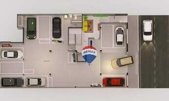 Imagem 6: Prédio sem dívida com 60% de obra concluída com previsão de 09 apartamentos com garagens