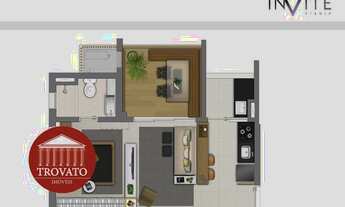 Imagem 2: O Equilíbrio em Viver Bem em um único ambiente , Maravilhoso Apartamento Studio a venda