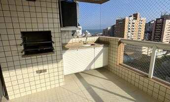 Imagem 2: Apartamento com 2 dormitórios à venda, 101 m² por R$ 620.000 - Vila Guilhermina - Praia Gr