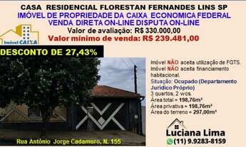 Imagem: CASA RESIDENCIAL FLORESTAN FERNANDES LINS