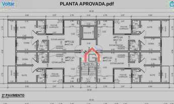 Imagem 2: Apartamento com 2 dormitórios à venda, 52 m² por R$ 275.000 - Parque Novo Oratório - Santo