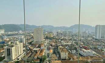 Imagem 2: Apartamento para venda possui 63 metros quadrados com 2 quartos em Campo Grande - Santos