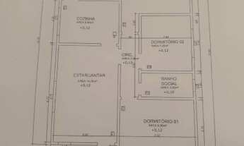 Imagem 3: Casa com 3 dormitórios à venda, 78 m² por R$ 280.000,00 - Jardim Industriário - Cuiabá/MT