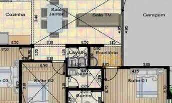 Imagem 2: Casa com 3 dormitórios à venda, 119 m² Condomínio Terras de São Francisco - Sorocaba/SP