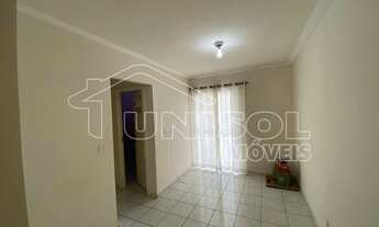 Imagem 2: A Unisol Imóveis aluga apartamento com dois dormitórios em condomínio fechado com toda a s