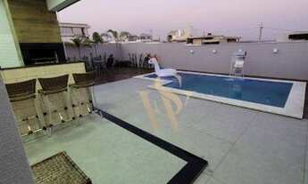 Imagem 2: Casa à Venda no Condomínio Florais da Mata com 03 Quartos sendo 03 Suítes no Bairro Florai