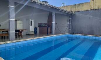 Imagem 5: Sobrado para venda 250 metros quadrados com 4 quartos sendo 1 closet , 4 vagas , piscina