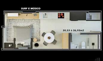 Imagem 2: Florianópolis - Studio - Trindade