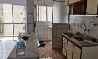 Imagem 3: Apartamento 2 dormitórios com armários, sala para 2 ambientes com sacada, cozinha american