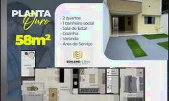 Imagem: Casa para venda tem 58 metros quadrados