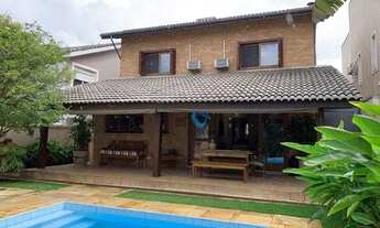 Imagem 1: Casa com 4 dormitórios para alugar, 419 m² por R$ 15.020,00/mês - Alphaville - Santana de