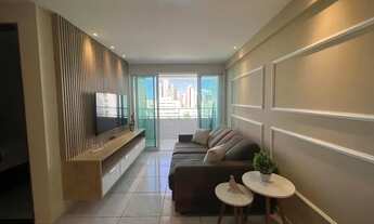 Imagem 2: Apartamento mobiliado à venda com 57 metros quadrados, 2 quartos sendo 1 suíte em Tambaú