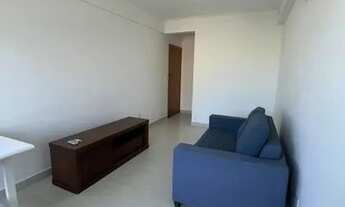 Imagem 2: Locação 1 dormitório com suíte e lavabo, elevador, ponta da praia, andar alto