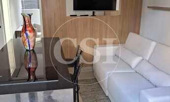 Imagem: O apartamento está totalmente mobiliado