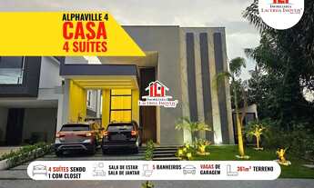 Imagem: Casa no Alphaville 4 com 4 Suítes Semimobiliada