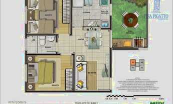 Imagem 7: Apartamento com 2 dormitórios à venda por R$ 250.000,00 - Vila Monte Alegre V - Paulínia/S