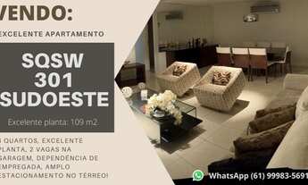Imagem: Apto Sudoeste 301, 109m2, 4 quartos, DE