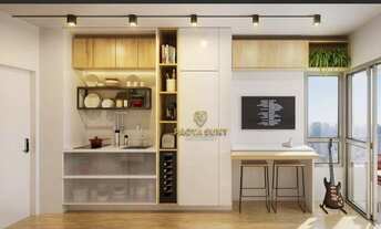 Imagem 4: Apartamento Duplex com 1 suíte, sala 2 ambientes, lavabo, cozinha, 1 vaga, à venda, 57 m²