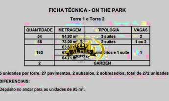 Imagem 5: ON THE PARK Alphaville 78 metros² LANÇAMENTO Oportunidade