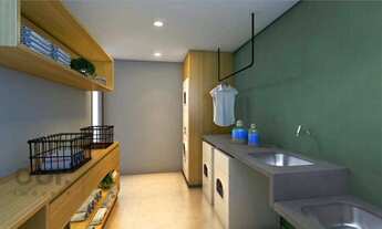 Imagem 2: Apartamento com 1 dormitório à venda, 42 m² por R$ 450.000,00 - Brooklin - São Paulo/SP