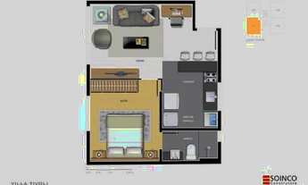 Imagem 7: Apartamento à venda - Lourdes - 1 quarto, 1 vaga - 40 m² - Belo Horizonte/MG - AP0661