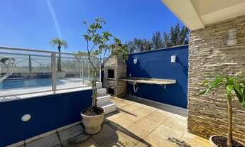 Imagem 2: Linda cobertura em condomínio com 3 quartos e vista mar, piscina e churrasqueira