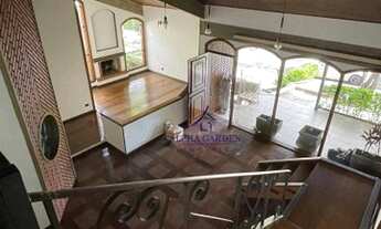 Imagem 7: Sobrado com 3 dormitórios para alugar, 404 m² por R$ 7.500,00/mês - Alphaville 06 - Santan