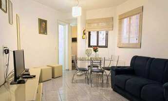 Imagem 1: Flat mobiliado, com 1 dormitório, sala 2 ambientes, cozinha, 1 vaga, à venda, 36 m² por R