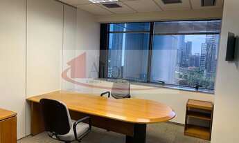 Imagem 3: Conjunto para locação, 306 m² mobiliados na região da Berrini Ar condicionado central Piso