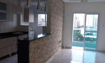 Imagem 2: Apartamento com 2 dormitórios à venda, 67 m² por R$ 299.000,00 - Canto do Forte - Praia Gr
